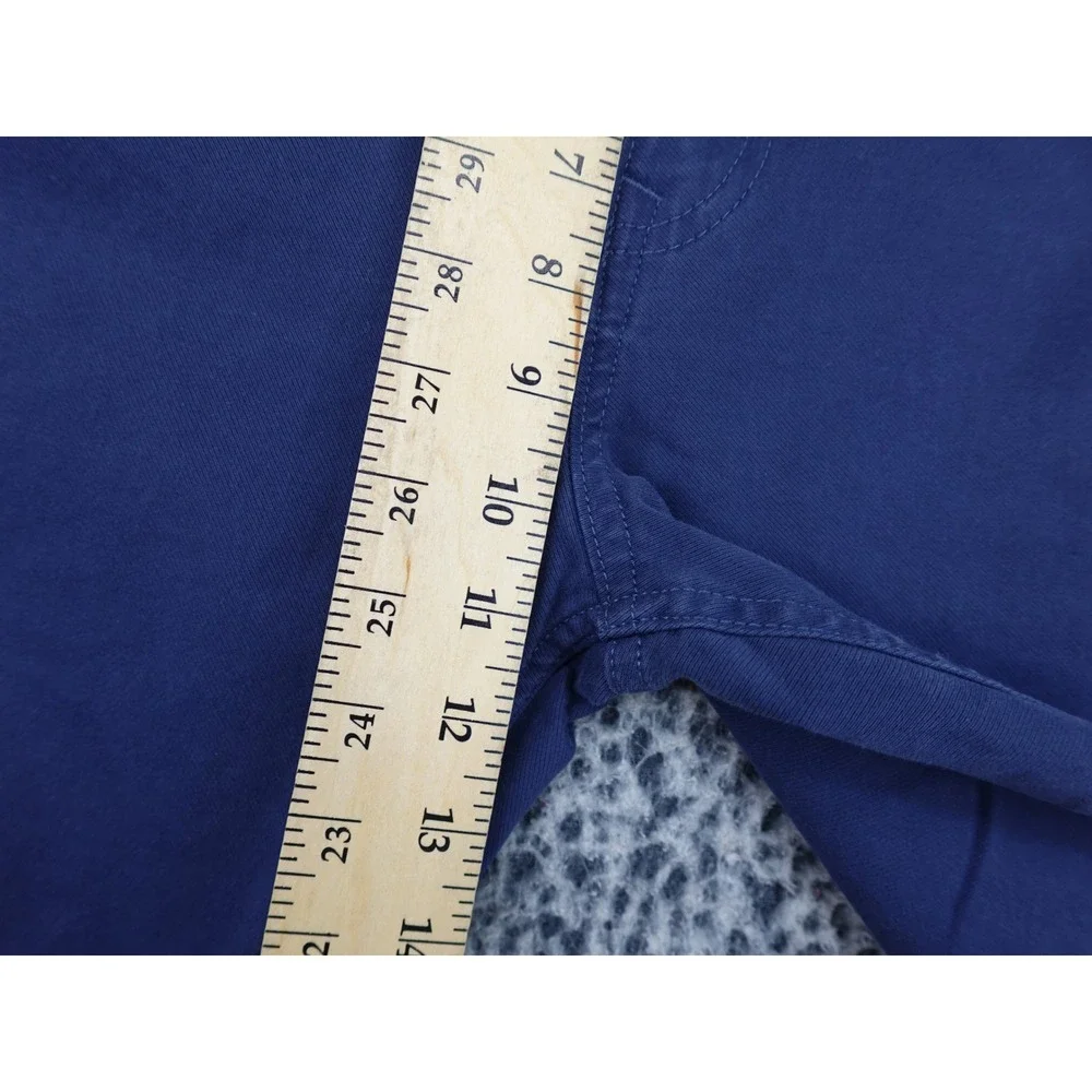 Banana Republic Traveler Pant Mens 32x30 Navy Blue Slim Fit Stretch Chino
